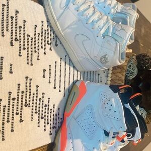 2 Pairs of Air Jordans Sz 13 Jordan 1 & Jordan 6 Infrared